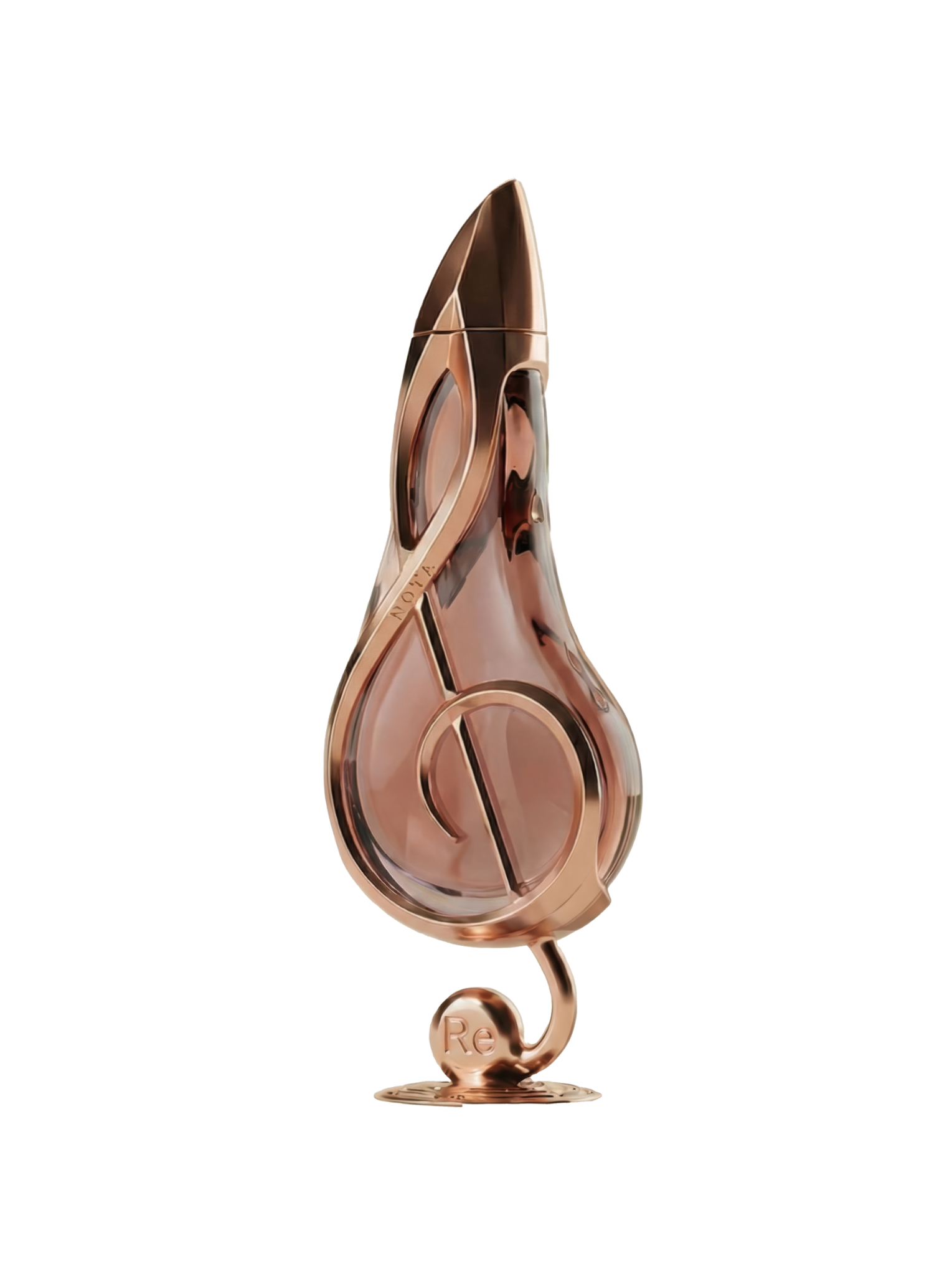 Nota Ré sculptural fragrance bottle.